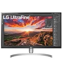 LG 27UL500-W 27-inch 4K UHD (3840 x 2160) UltraFine Computer Monitor, IPS, AMD FreeSync, HDR10, HDMI, DisplayPort, Black Stabilizer, White