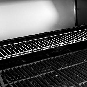 Royal Gourmet GA4401T 4 Burner Propane Gas Grill with Porcelain-enameled Cast Iron Grates, Outdoor BBQ Grill with Warming Rack for Outdoor Cooking and Backyard Barbecues, Black and Gray