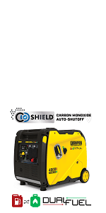 Champion Power Equipment 4500-Watt RV Ready Portable Inverter Generator with Quiet Technology and CO Shield