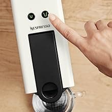 Nespresso Essenza Mini Espresso Machine by Breville with Milk Frother,20.3 fl oz, Piano Black