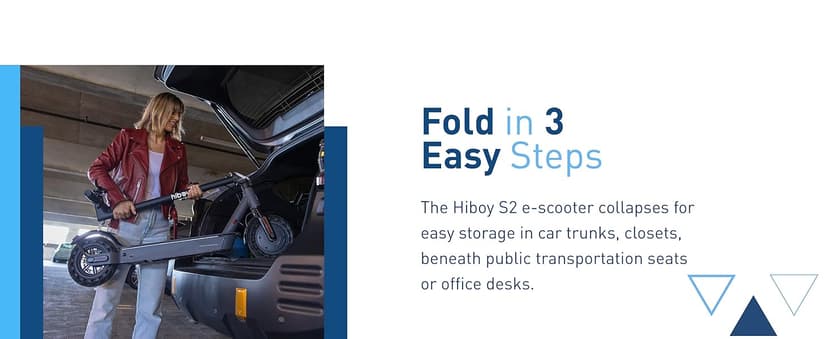 Hiboy S2 Series Electric Scooter, 8.5"-12" Tires, Up to 17-38 Miles Range, 350W/500W Powerful Motor & 19/23 MPH Portable Folding Commuting Electric Scooter for Adults with Double Braking System