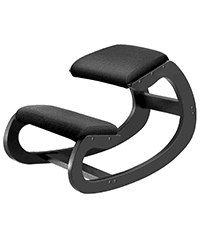 Predawn Ergonomic Kneeling Chair, Rocking Chair Stool, Knee Chair, Posture Chair for Home Office Meditation Wooden & Linen Cushion-Office Desk Chair for Back Neck Pain Relief & Improving (White Oak)