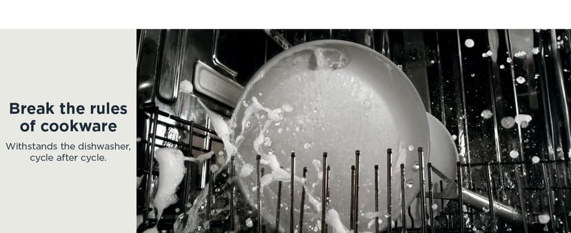 Ninja Ceramic Pro 10-Piece Cookware Set, Non-Stick Pots & Pans Set with Glass Lids, PTFE Free, Ceramic Coated, Stove to Oven Safe, All Stovetops & Induction Compatible, Midnight Blue, CW39010MM