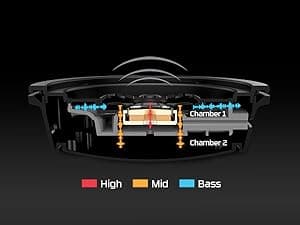 HyperX Cloud Alpha Wireless - Gaming Headset for PC, 300-hour battery life, DTS Headphone:X Spatial Audio, Memory foam, Dual Chamber Drivers, Noise-canceling mic, Durable aluminum frame,Red