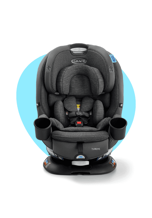 Graco 4Ever DLX 4-in-1 Car Seat, Grey, Infant to Toddler Car Seat, with 10 Years of Use, Rear-facing, Forward-facing and Booster Modes, Safe, Comfortable and Convenient