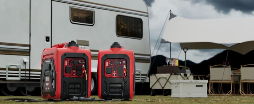 ERAYAK 4500W Portable Inverter Generator for Home Use, Super Quiet Small Generator for Camping Outdoor Emergency Power Backup, Gas Powered Engine, ECO Mode, EPA Compliant