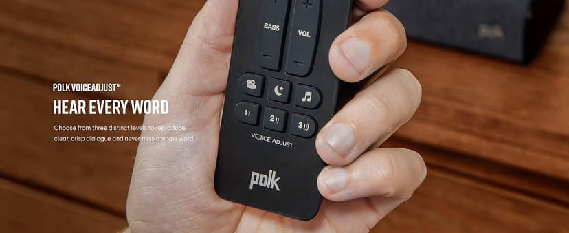 Polk Audio Signa S3 Sound Bar for TV & Wireless Subwoofer with Built-in Chromecast & Google Assistant, Low-Profile Design, Works with 8K, 4K & HD TVs, Bluetooth and Wireless Streaming