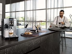 De'Longhi Dinamica Plus Espresso & Coffee Machine, Automatic Milk Frother, 24+ One Touch Recipes, Enjoy Lattes, Cappuccinos, and more, ECAM38085SB