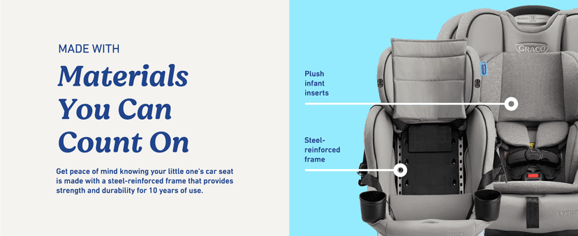 Graco EasyTurn 360 2-in-1 Convertible Car Seat, 360 Degree Rotating Infant to Toddler Rotating Car Seat, 2 Modes Forward and Rear Facing, Slim Design, Solae