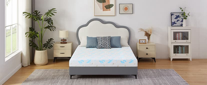 5 Inch Twin Mattress for Kids, Removable Washable Cover Cooling Memory Foam Medium Feel, Bed-in-a-Box, CertiPUR-US Certified