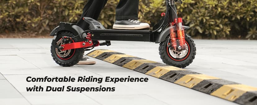 iScooter Electric Scooter, 40/43/50 Miles Long Range & 28/38 MPH Top Speed E Scooter, 10/11/12" Offroad Pneumatic Tire Scooter for Adults with Turn Signals, Double Braking Systems, APP and Storage Bag