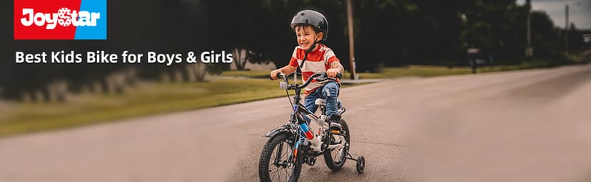 JOYSTAR New Berry Kids Bike for Boys and Girls Ages 3-12 Years Old, 12 14 16 Inch Kids Bicycles with Training Wheels, 20 Inch Bike with Kickstand, Multiple Colors