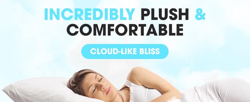 Cheer Collection Queen Size Mattress Topper – Extra Thick and Plush Pillow Top Mattress Pad, Soft Rayon from Bamboo Cover, Cooling, Breathable, and Machine Washable Mattress Topper for Queen Bed