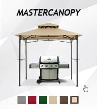 MASTERCANOPY 12’ X 16’ Louvered Pergola Outdoor Aluminum Patio Pergola with Adjustable Roof for Deck Backyard Garden (Black)