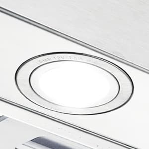 CIARRA Range Hood 30 inch 760m3/h Ductless Stove Hood Vent for Kitchen in Stainless Steel, Ducted and Ductless Convertible