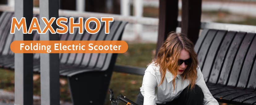 MAXSHOT Electric Scooter Adults & Big Kids, 350W Powerful Motor, Top Speed 16/19MPH, 12/16/19/21Miles Range, 8.5" Solid Tires Folding Commuter Escooter with Dual Suspension for Commuting, APP Control