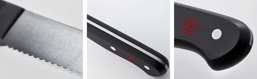 WÜSTHOF Gourmet 4-Piece Steak Knife Set, Black