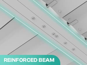 Louvered Pergola, 10 x 13 Aluminum Pergola, Outdoor Modern Design with Adjustable Roof and Hidden Drainage System, Durable for Gardens, Patios, Garden Yard, Deck (Dark Gray, 10x13)