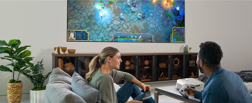 Epson Home Cinema 2350 4K PRO-UHD Smart Streaming Projector with Android TV, 3-Chip 3LCD, HDR10, HLG, 2,800 Lumens, Low Latency, 10 W Speaker, Bluetooth (Renewed)