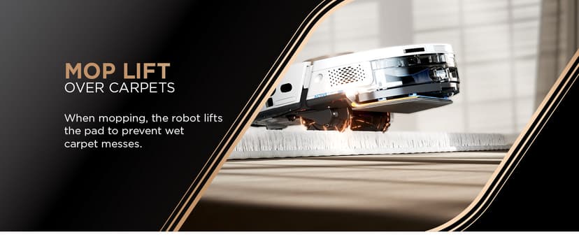 Shark Robot Vacuum & Mop Combo, PowerDetect NeverTouch Pro, Self-Emptying, Self-Refill with Self-Clean Pad Wash & Dry, 60-Day Debris Capacity, 30-Day Refill Tank, 5 PowerDetect Technologies, AV2800ZE