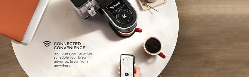 Keurig K-Supreme Plus SMART Coffee Maker, Single Serve K-Cup Pod Coffee Brewer, BREWID and MultiStream Technology, 78 Oz, Black