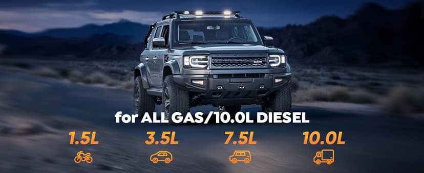 YaberAuto 9-in-1 Jump Starter with Air Compressor 5500A 150PSI Portable Car Battery Jump Starter (All Gas/10L Diesel), Jump Box Car Battery Jumper Starter Portable Jumper Cables, 150W DC, Lights