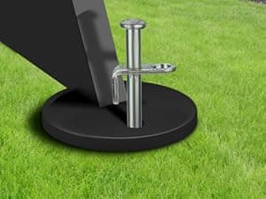 GREENSTELL Hammock Swing Stand, Hanging C-Stand with Spring Hook, for Indoor, Outdoor, Sturdy Hanging Stand Max Load 330lbs