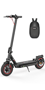 iScooter Electric Scooter for Adults,50/30 Miles Range, 28 MPH Top Speed, 800/750W Motor, 10" Pneumatic Tires, Foldable Dual Shock Absorption Commuting E Scooter with APP & Turn Signals & Storage Bag
