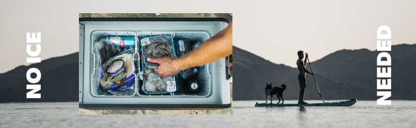 Dometic CFX Portable Electric Cooler and Freezer, Powered by AC/DC or Solar