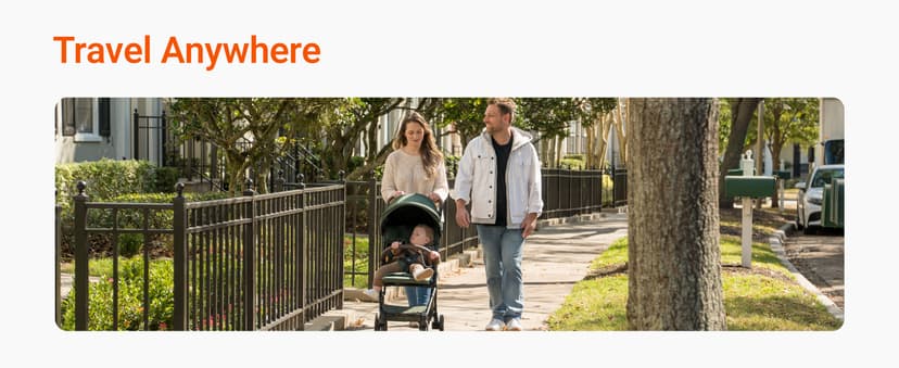 Lightweight Baby Travel Stroller with Carbor Fiber Frame, Compact & Airplane-Friendly, One-Handed Folding Design, 11.6 lbs, Perfect for Toddlers, Jet