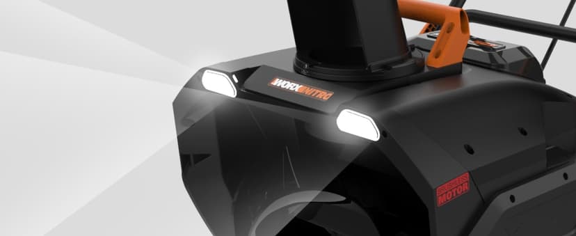 Worx 40V 20" Cordless Snow Blower Power Share with Brushless Motor - WG471 (Batteries & Charger Included)