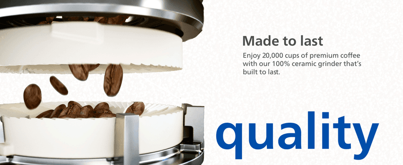 PHILIPS 1200 Series Fully Automatic Espresso Machine, Classic Milk Frother, 2 Coffee Varieties, Intuitive Touch Display, 100% Ceramic Grinder, AquaClean Filter, Aroma Seal, Black (EP1220/04)