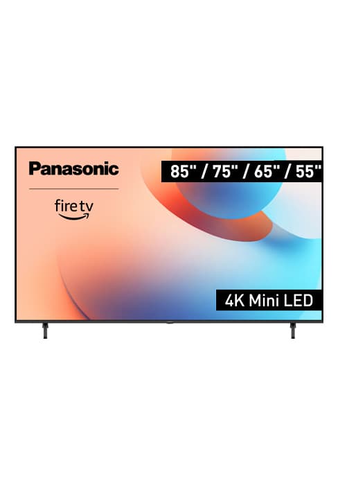 Panasonic Z85 Series (2024 Model) 55-inch OLED 4K Ultra HD Smart Fire TV, Dolby Vision IQ, HDR10+ Adaptive, 120Hz Refresh Rate - 55Z85AP