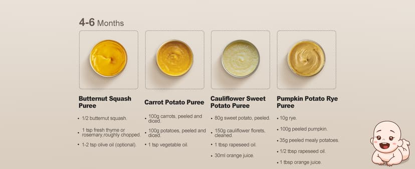 Auto Baby Food Maker, Glass Baby Food Mills, Baby Blender & Steamer and Puree Maker with Auto Cooking, Easy Cleaning, Dishwasher Safe, Cook at Home, Touch Screen Control