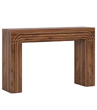 Tribesigns 63-Inch Long Console Table, Wooden Rectangular Sofa Table Behind The Couch, Farmhouse Entryway Table for Entrance, Hallway, Living Room (Natural)