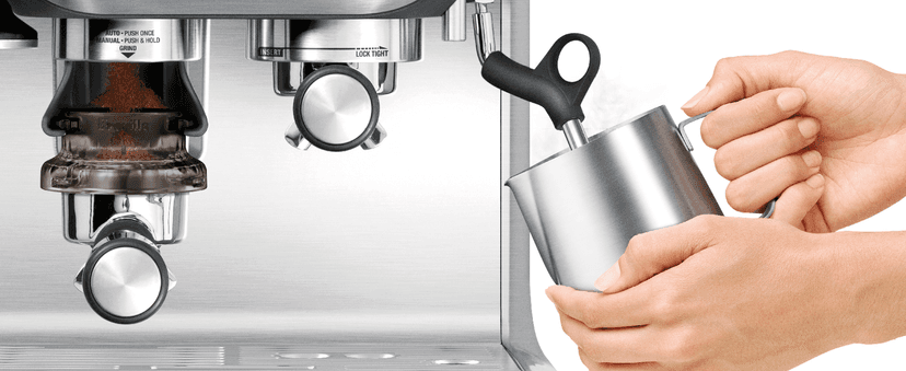 Breville Barista Express Espresso Machine BES870XL, Brushed Stainless Steel