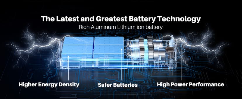 AUTOONE 6000A Car Battery Jump Starter Up to All Gas & 12L Diesel Engine, Car Battery Jumper Starter Portable 12V Jump Box with USB Output, Storage Case, LED Flashlight