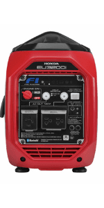 Honda EU2200ITAN 2200-Watt 120-Volt Super Quiet Portable Inverter Generator with CO-Minder - 49-State