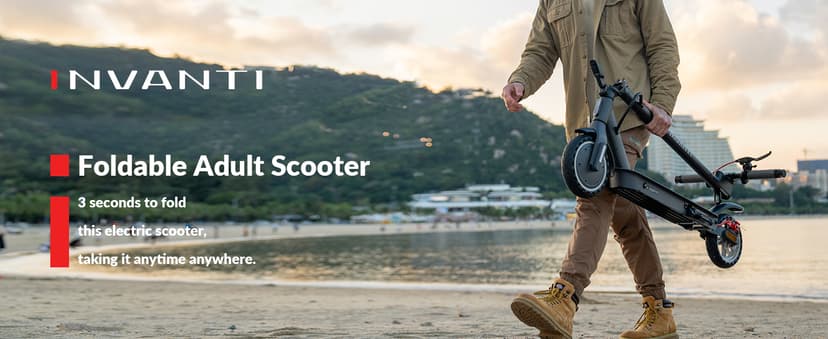 E30 Electric Scooter with Smart APP, 19.9 Miles Range & 18 MPH, 350W Motor, 8.5" Solid Tires, Rear Suspension and Turn Signals, Foldable Electric Scooter for Adults and Teens