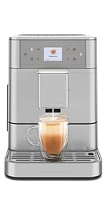 KitchenAid Semi Automatic Espresso Machine with Burr Grinder, KES6551, Porcelain White