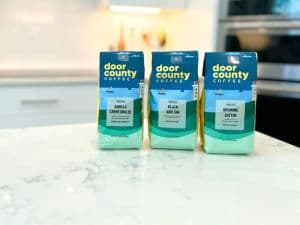 Door County Coffee Jamaican Blue Mountain Blend Non-Flavored - 10 oz Bag - Medium Roast - 100% Arabica - Jamaican Blue Mountain Blend