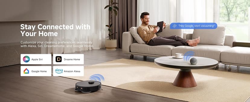 DREAME X40 Ultra Robotic Vacuum with Removable & Liftable Mop, 12,000Pa Suction, Side Brush Extensive Cleaning, 158°F Mop & Washboard Self Cleaning, Auto-Empty, Auto Refill, liftable Brushes