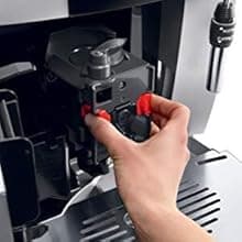 DeLonghi Magnifica XS Fully Automatic Espresso and Cappuccino Machine with Manual Cappuccino System, Silver