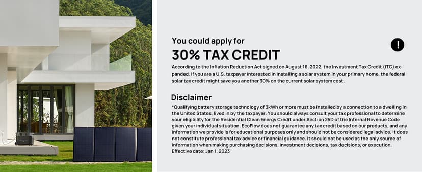 EF ECOFLOW Solar Generator 120V/3.6KWh DELTA Pro with 400W Portable Solar Panel, 23% High Efficiency, 5 AC Outlets, 3600W Portable Power Station for Home Backup Outdoors Camping RV Emergency