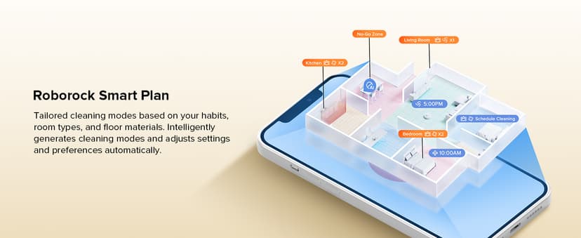 roborock Qrevo Curv S5X Robot Vacuum and Mop, 17000Pa Suction, Zero-Tangling Design, FlexiArm Side Brush, Smart Obstacle Avoidance, Self-Washing & Drying & Emptying for Carpet, Pet Hair, Hard Floor