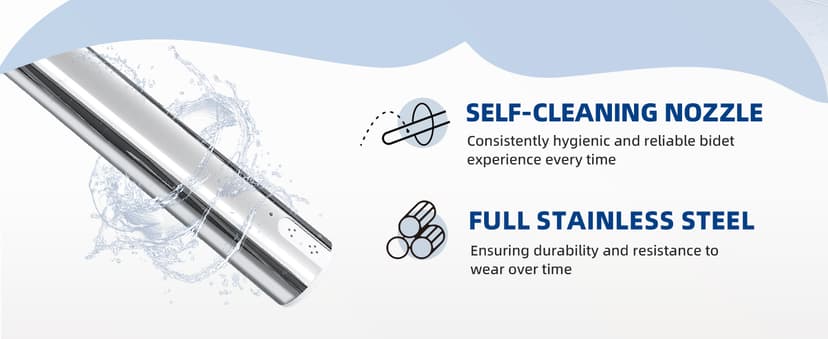 Electric Bidet Toilet Seat, Heated Toilet Seat Elongated with Instant Warm Water & Dryer, Feminine & Front Rear Wash, Wireless Remote, Self-Clean Nozzle, Slow Close Lid, Upgraded Silent ECO Child Mode