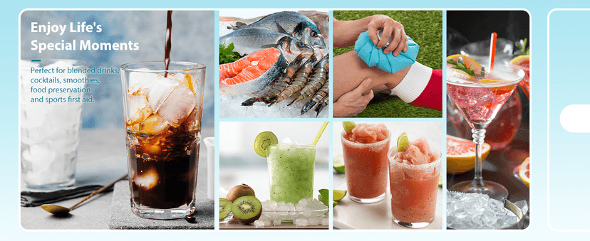 EUHOMY Nugget Ice Maker Countertop with Handle, Ready in 6 Mins, 34lbs Per Day, Removable Top Cover, Auto-Cleaning, Portable Sonic Ice Maker with Basket and Scoop, for Home/Party/RV/Camping (Black)