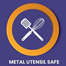 GOTHAM STEEL 10 Pc Copper Pots and Pans Set Non Stick Cookware Sets for Kitchen, Space Saving Pots and Pans with Fry Pan and Pot Set, Non Toxic, Nonstick Cookware Set, Oven and Dishwasher Safe