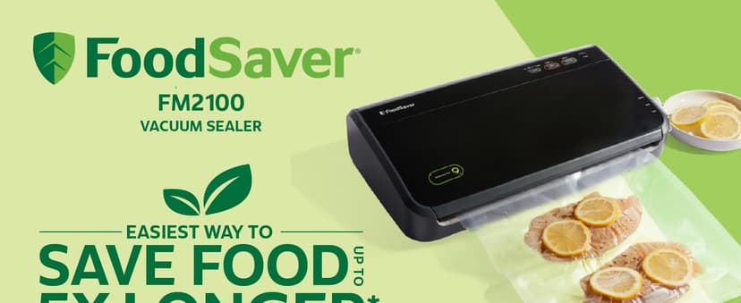 FoodSaver Vacuum Sealer Machine, Automatic Bag Detection, Sous Vide Friendly, with sealer bags, roll, handheld vacuum sealer, black