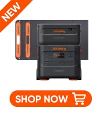 Jackery Solar Generator 3000 PRO 400W, 3024Wh Power Station with 2x200W Solar Panels, Fast Charging in 2.4 Hours, Intelligent BMS, 2xPD 100W Ports for RV Outdoor Camping & Power Outages Black, Orange